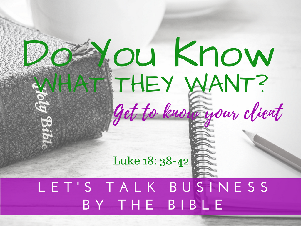 Do You Know What They Want?