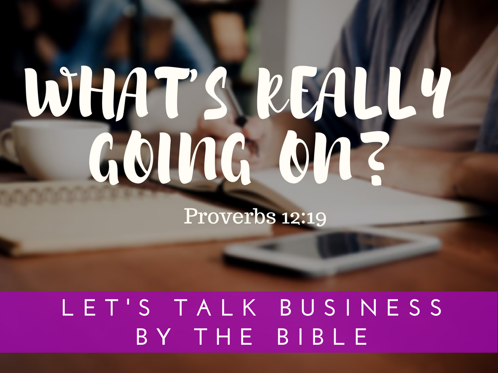 What’s Really Going On?