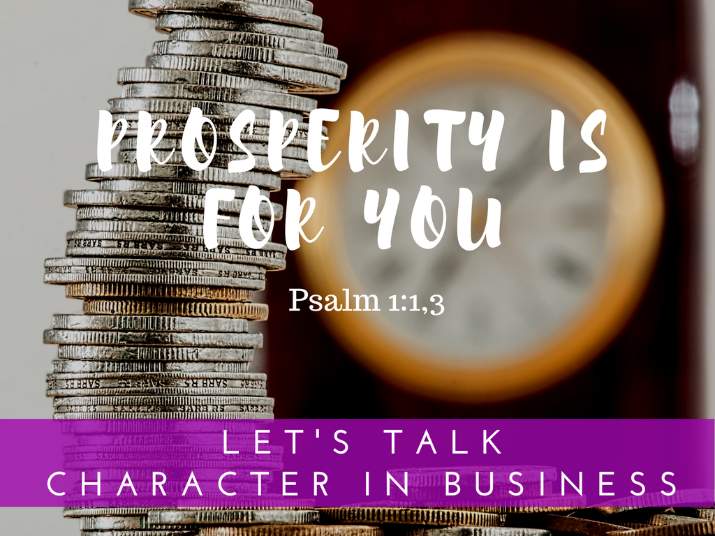 Prosperity is for You