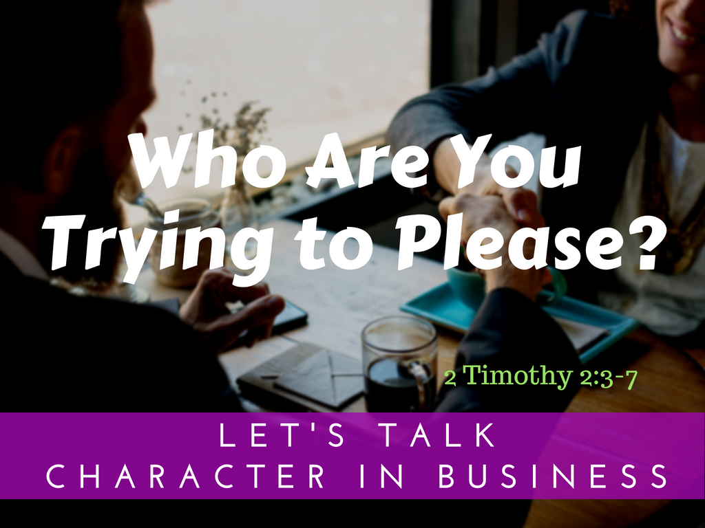 Who Are You Trying to Please?