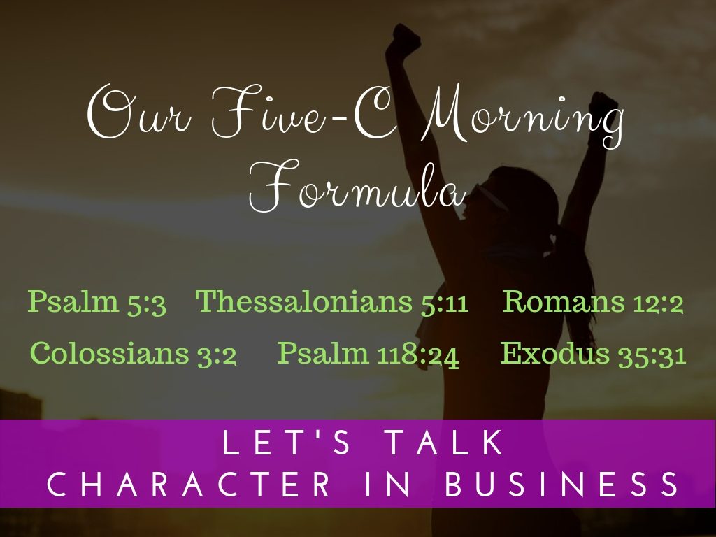 A Christ-Centered Morning Formula to Start Your Day