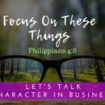 Focus on these things!