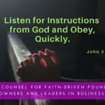 A Prayer for Clear Direction and Instructions