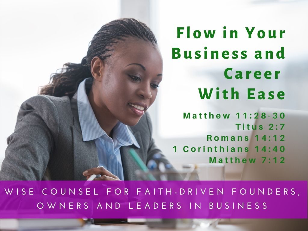 Flow in Your Business and Career With Ease