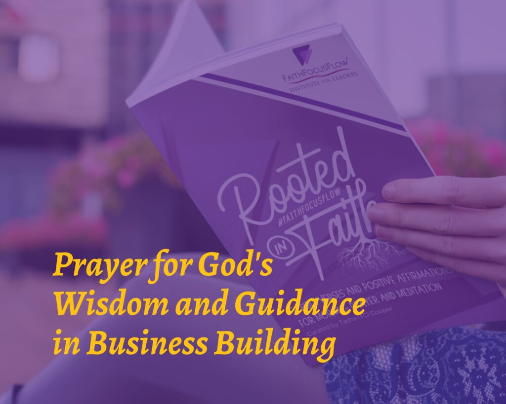 Prayer for God's Wisdom and Guidance in Business Building