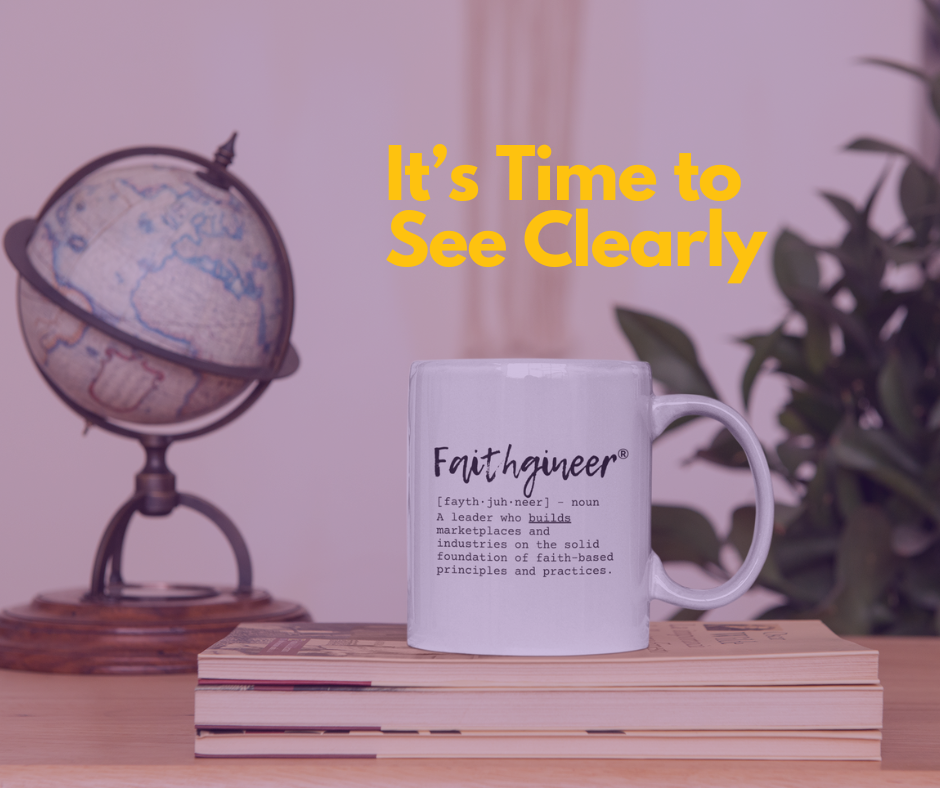 It's Time to See Clearly